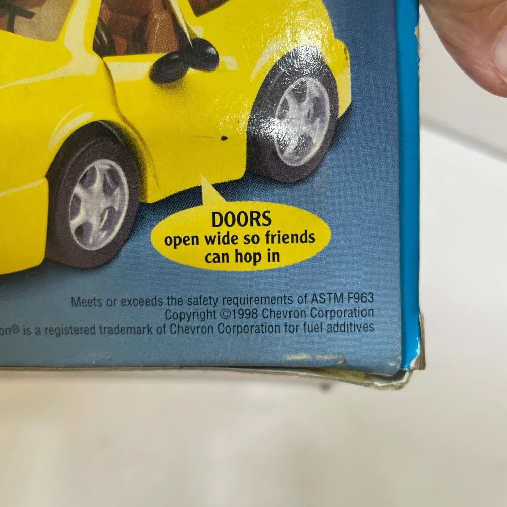 FOUR NEW IN BOX VINTAGE THE CHEVRON CARS 1997-1999
